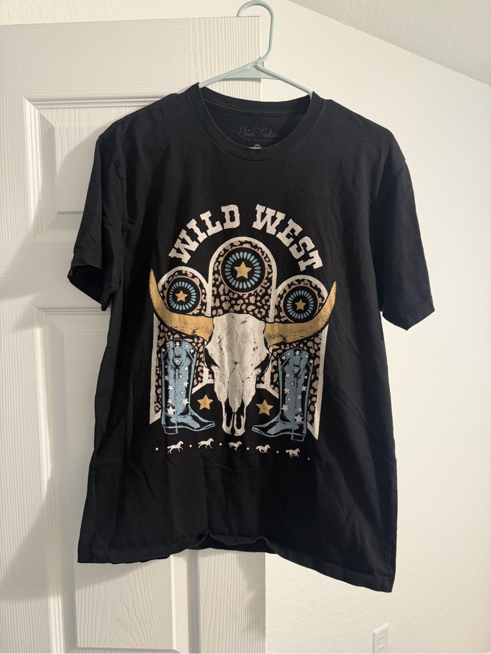 Wild West Graphic Tee - Black